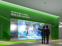 云基地科技探索中心室內展覽效果-第