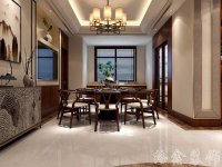 新中式風格家居裝修裝飾室內(nèi)設(shè)計效果-G617-4